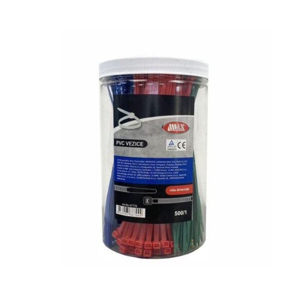 KOŽUL 47778 Plastična vezica 500/1 multisize