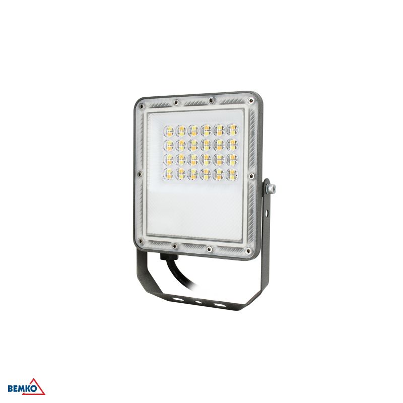 C64-LFP-020DG-CCT BEMKO REFLEKTOR LED SMD  20W 3CCT 1800lm PRAJNA IP65 SIVI