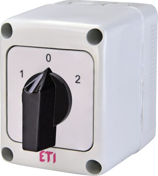 ETI 4773196 ETI grebenasta sklopka 1-0-2 nadgradna 16A 3P CS 16 53 PN