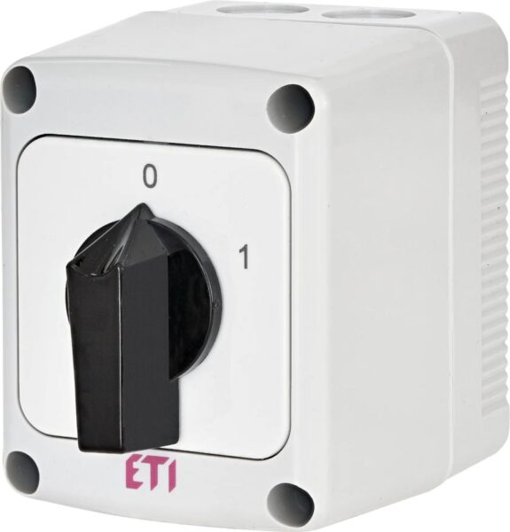 ETI 4773165 ETI grebenasta sklopka 0-1 nadgradna 25A 3P CS 25 10 PN