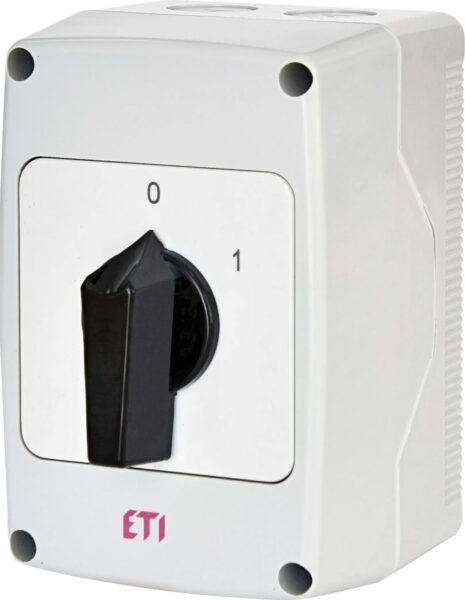 ETI 4773166 ETI grebenasta sklopka 0-1 nadgradna 32A 3P CS 32 10 PNG