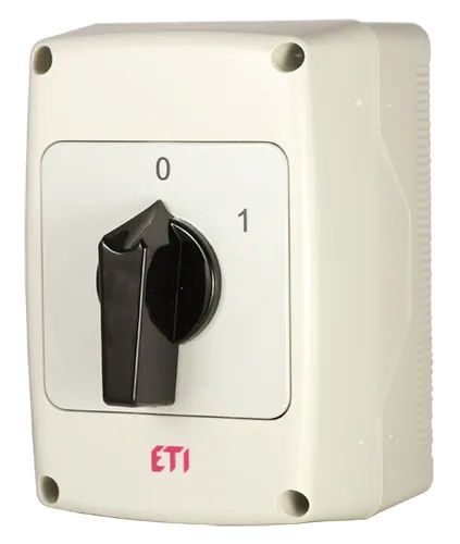 ETI 4773157 ETI grebenasta sklopka 0-1 nadgradna 40A 1P CS 40 90 PNG