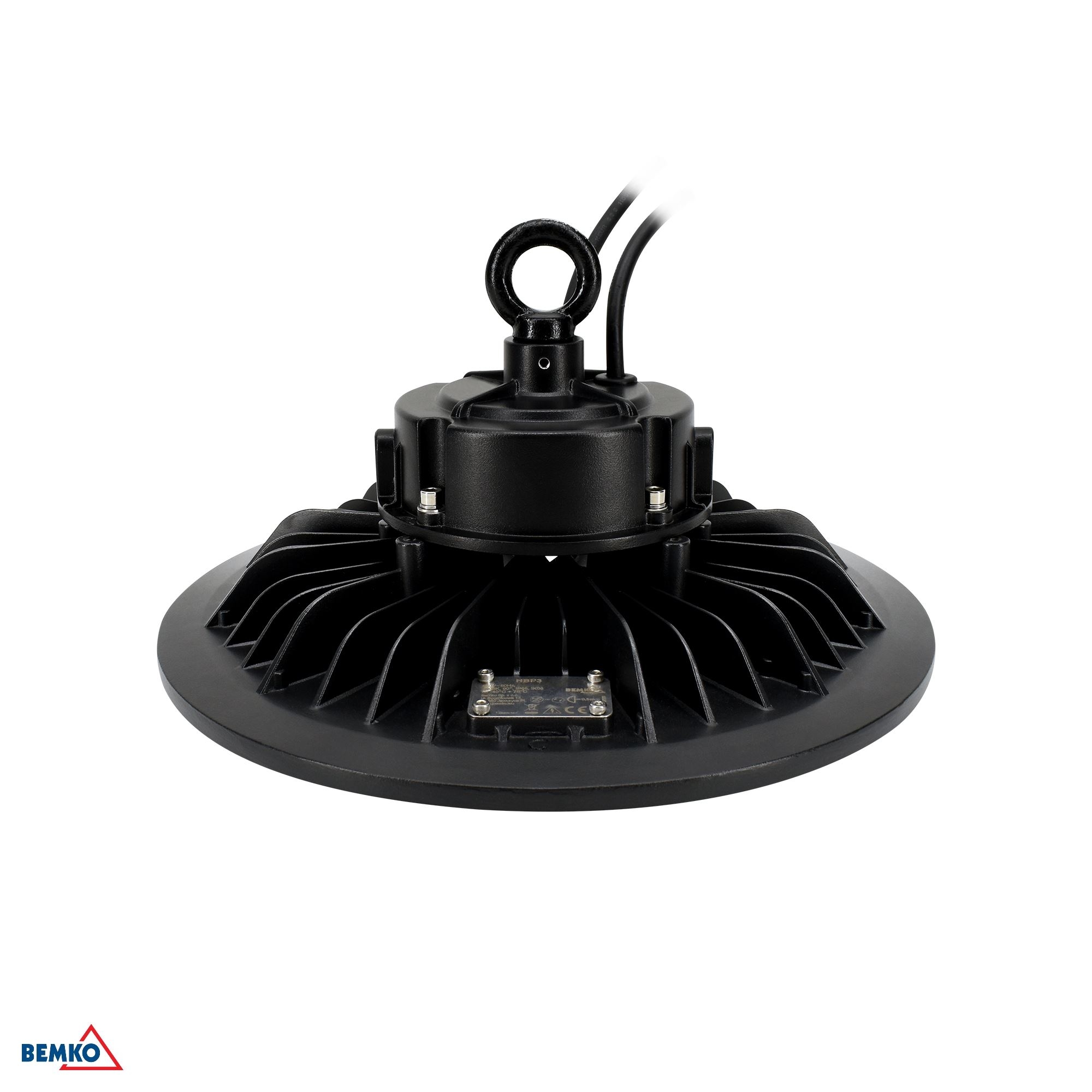 C85-HBP3-100D-090BL Bemko High Bay PARIT 100W 4000K IP65 90° DALI