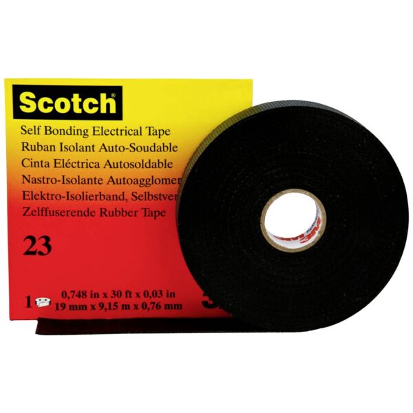 3M Scotch 23 - hladnovulkanizirajuća traka 25 mm x 9,1 m