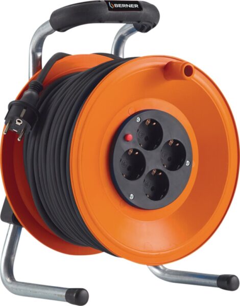 Berner kabelska motalica H05VV-F 3G1,5 / 50 m